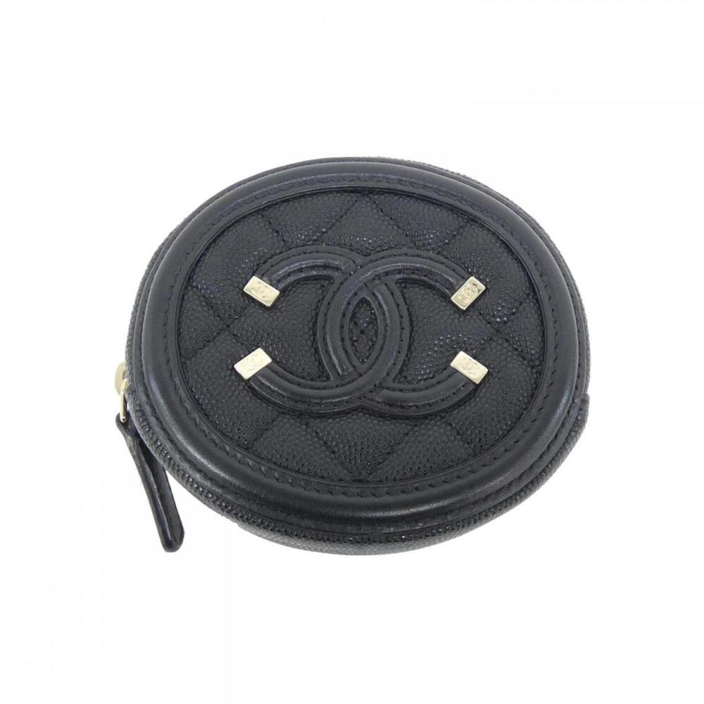CHANEL Authentic Black Wallet